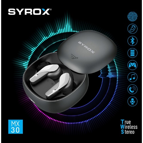 Syrox Bluetooth Kulak İçi Airpods Kulaklık MX30
