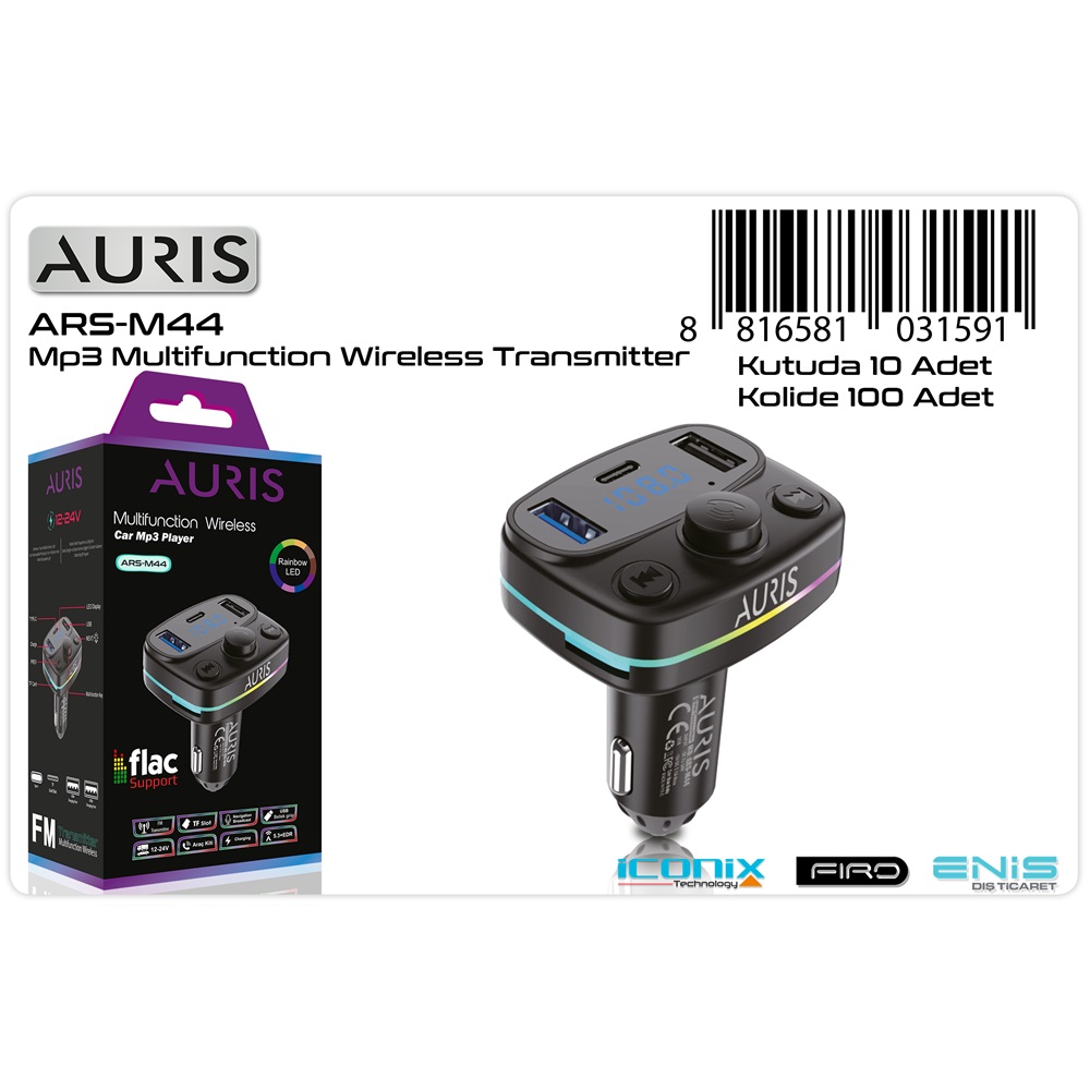 Auris Fm 2Usb+Pd Transmitter