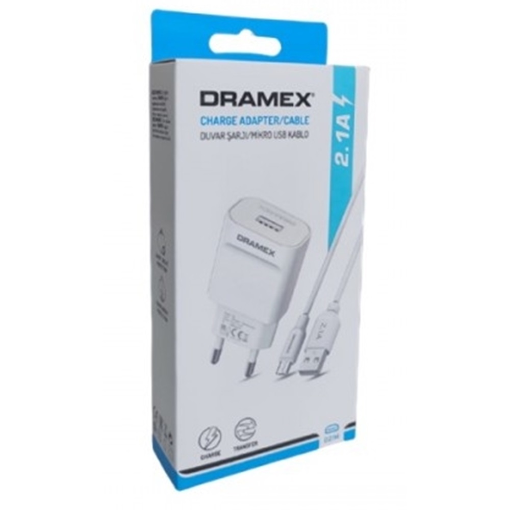 Dramex 2,1A Usb Giriş Micro Set D21M