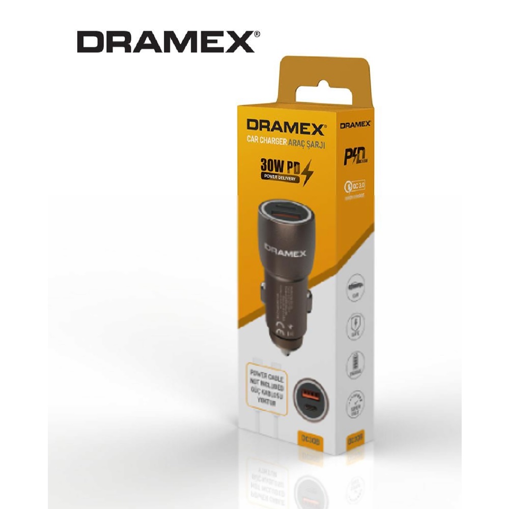 Dramex PD 30W / 3.1A Usb Araç Başlık