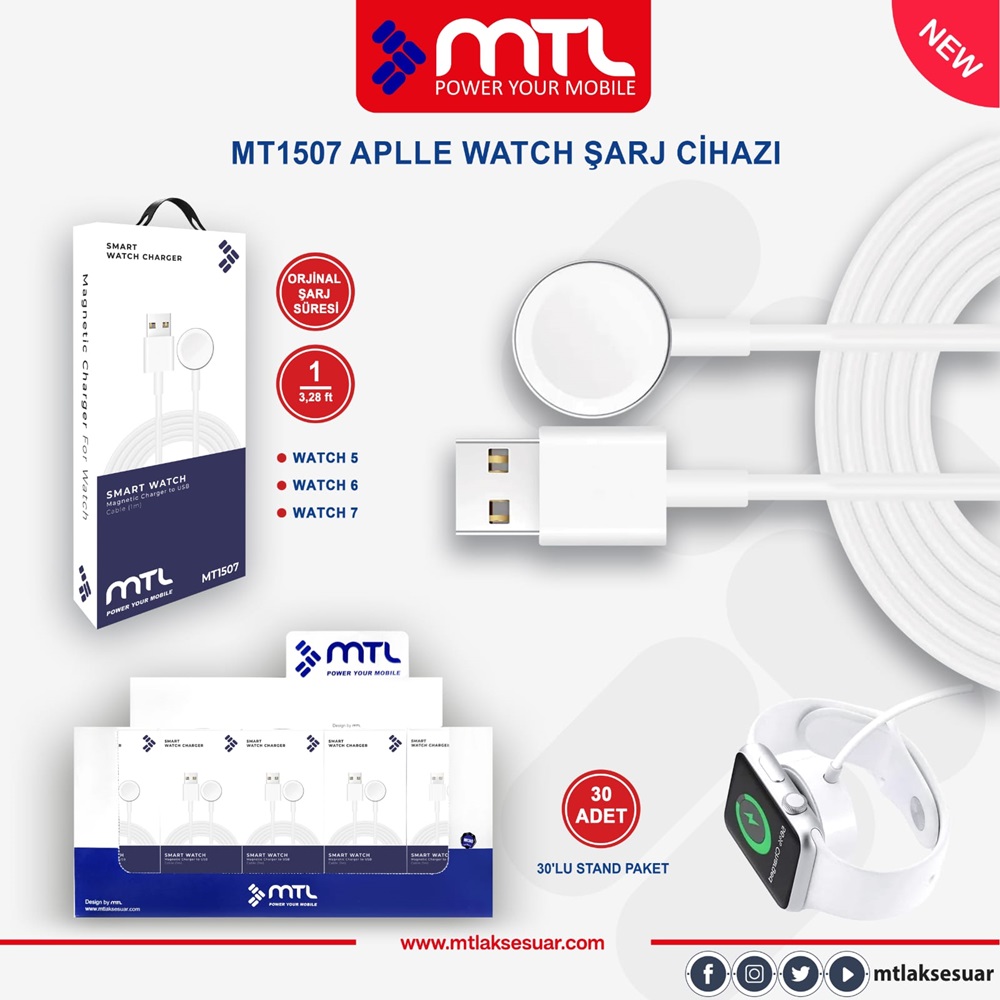 MTL Watch Usb Araç Şarjı