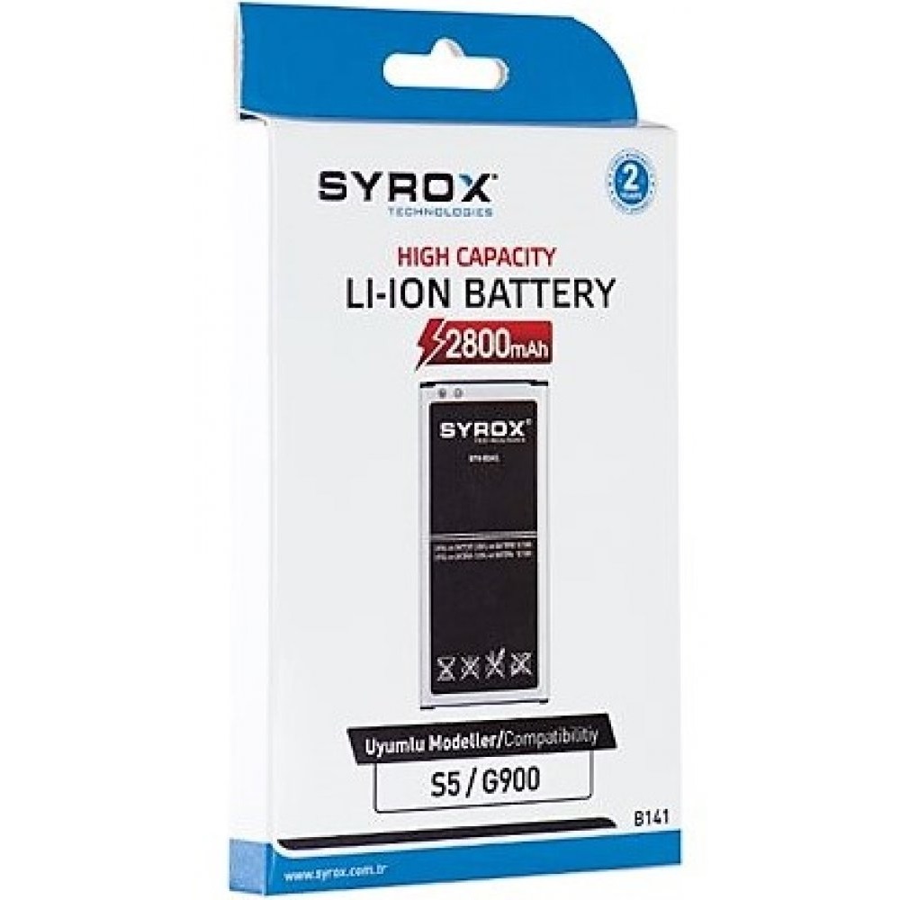 Syrox Samsung S5 / G900 Batarya - SYX-B141