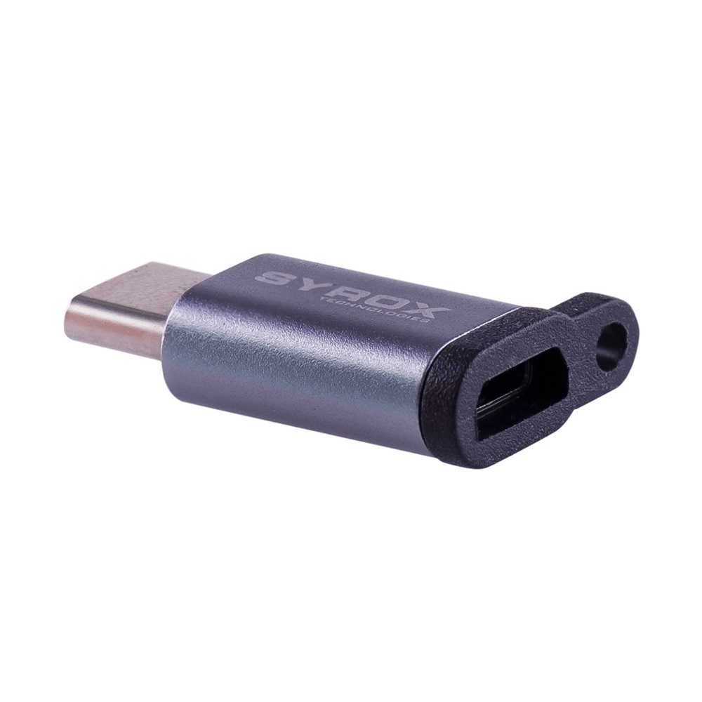 Syrox Micro USB Giriş > Type-C Uç Şarj Çıkış Dönüştürücü DT14