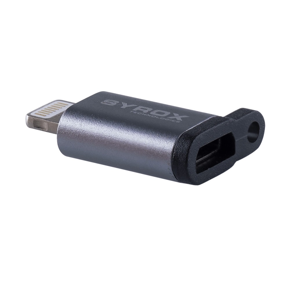 Syrox Micro USB Giriş > İph 5S Uç Şarj Çıkış Dönüştürücü DT15
