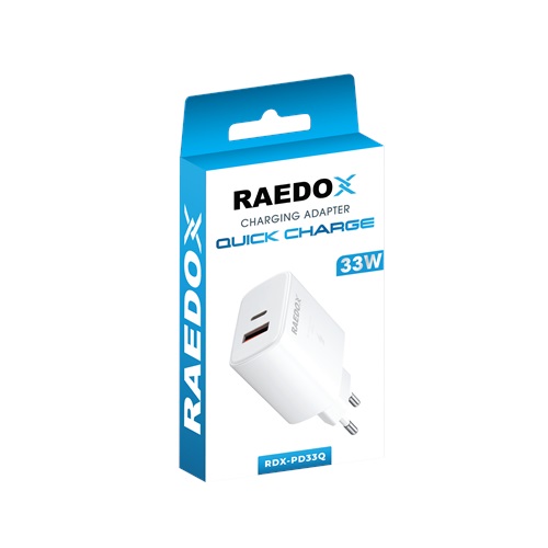 Raedox 33w Quick Şarj Adaptörü