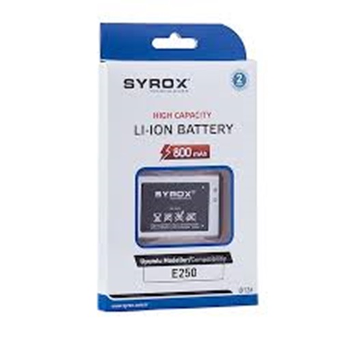Syrox Samsung E250 Batarya - SYX-B126