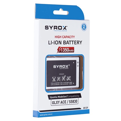 Syrox Samsung 5830 Batarya - SYX-B129