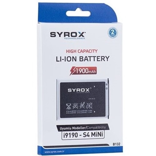 Syrox Samsung S4 Mini / İ9190 Batarya - SYX-B132