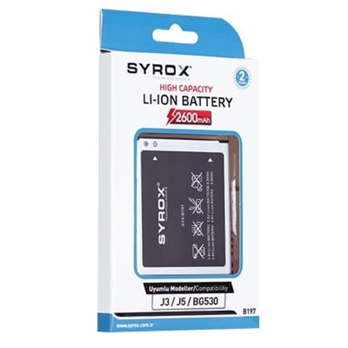 Syrox Samsung J3 / G530 / J5 Batarya - SYX-B197