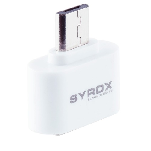 Syrox USB Giriş > Micro Uç Çıkışlı OTG Dönüştürücü SYX-DT12